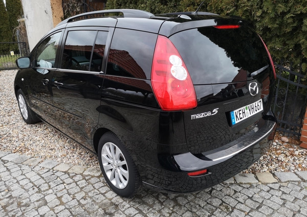 Mazda 5 cena 13900 przebieg: 202000, rok produkcji 2007 z Żary małe 277